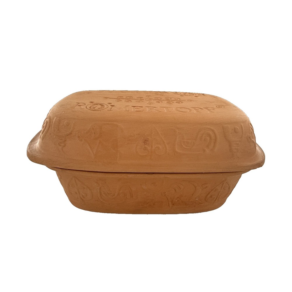 ROMERTOPF Clay Terracotta Baker Roaster  Non Stick Dutch Oven W Germany 107